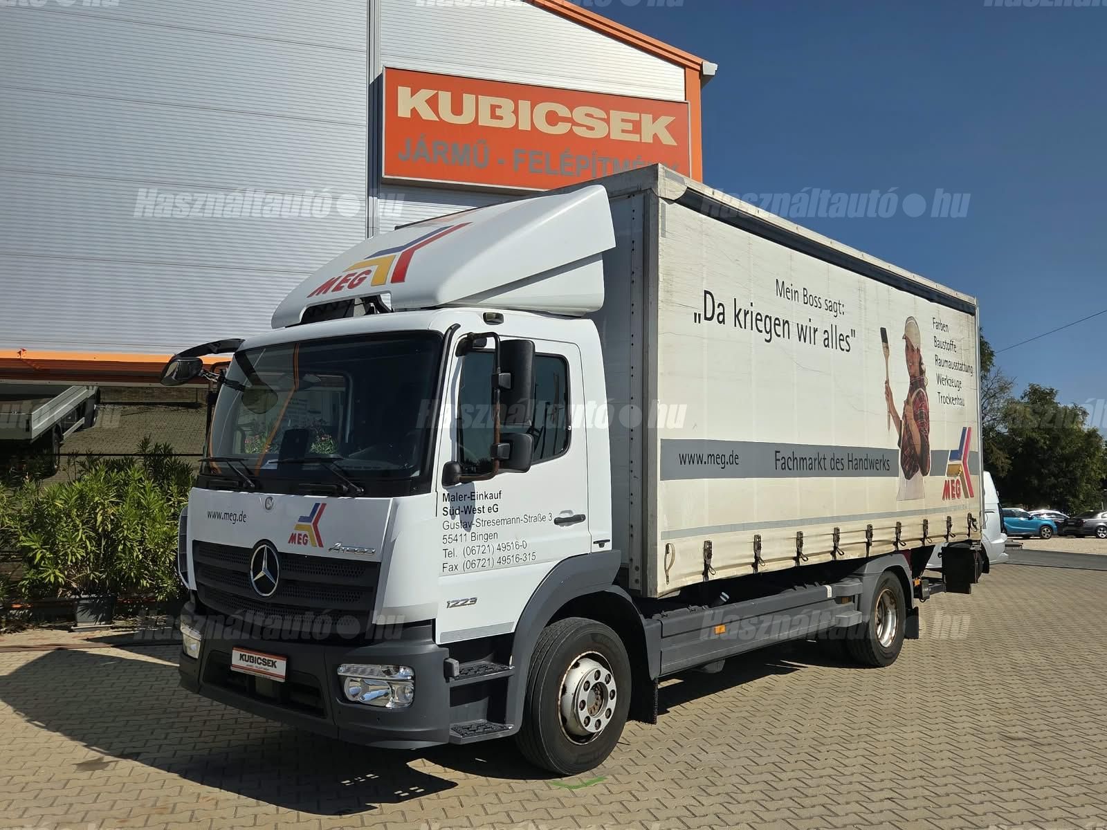 Mercedes-Benz Atego 5,1 170 kW Automatik Baujahr 2017, Ungarn — Foto 1