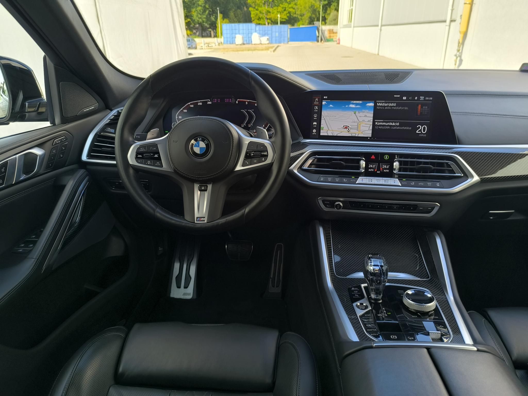 BMW x6 4x4 3,0 250 kW Automatik, 80.161 km, Ungarn — Foto 10 von 28