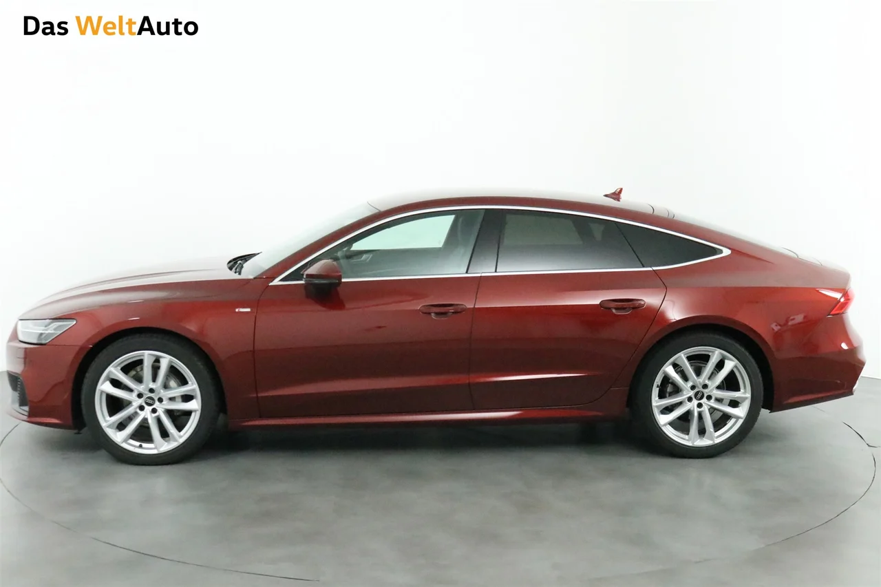 Audi A7 4x4 2,0 TDI 150 kW Automatik Baujahr 2024, Gránátalmavörös metál, 27.265 km, Ungarn — Foto 6 von 13