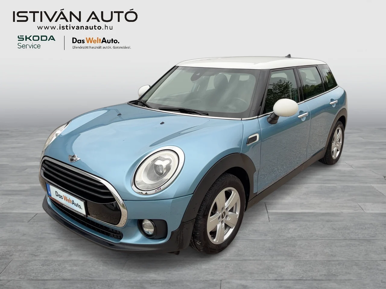 MINI Clubman 110 kW 2.0 D Baujahr 2016, weiß, 158.893 km, Ungarn — Foto 1