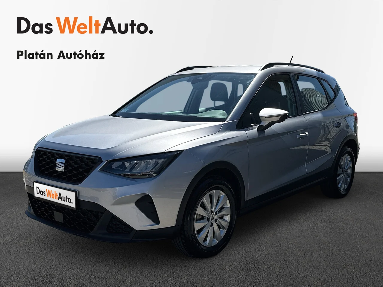 SEAT Arona 1,0 TSI 81 kW Baujahr 2023, Urbán ezüst metál, 34.498 km, Ungarn — Foto 1