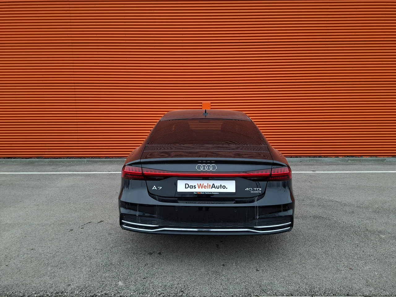Audi A7 4x4 2,0 TDI 150 kW Automatik Baujahr 2024, Mítoszfekete metál, 17.458 km, Ungarn — Foto 4 von 12