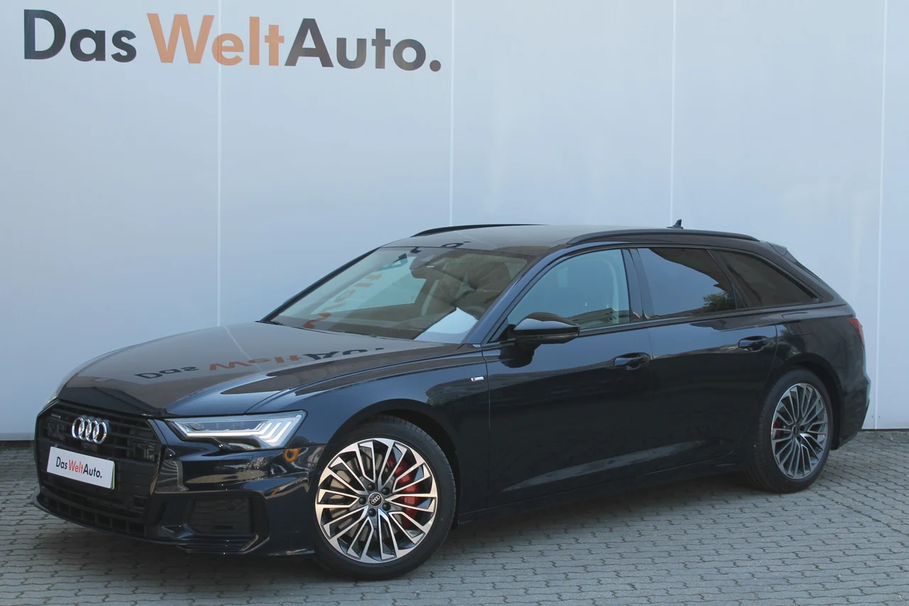 Audi A6 4x4 2,0 195 kW TFSI Automatik Baujahr 2024, Égboltkék metál, 68.565 km, Ungarn — Foto 1