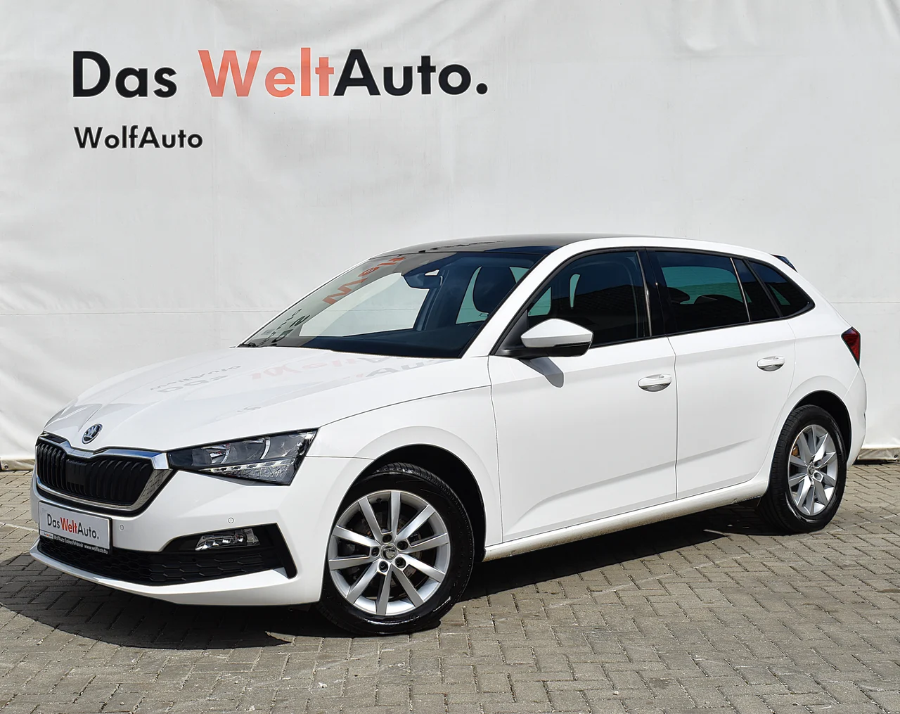 Skoda Scala 1,5 TSI 110 kW DSG Baujahr 2020, Kristályfehér, 76.386 km, Ungarn — Foto 1 | AMOTOR Skoda Scala 1,5 TSI 110 kW DSG Baujahr 2020, Kristályfehér, 76.386 km, Ungarn — Foto 1