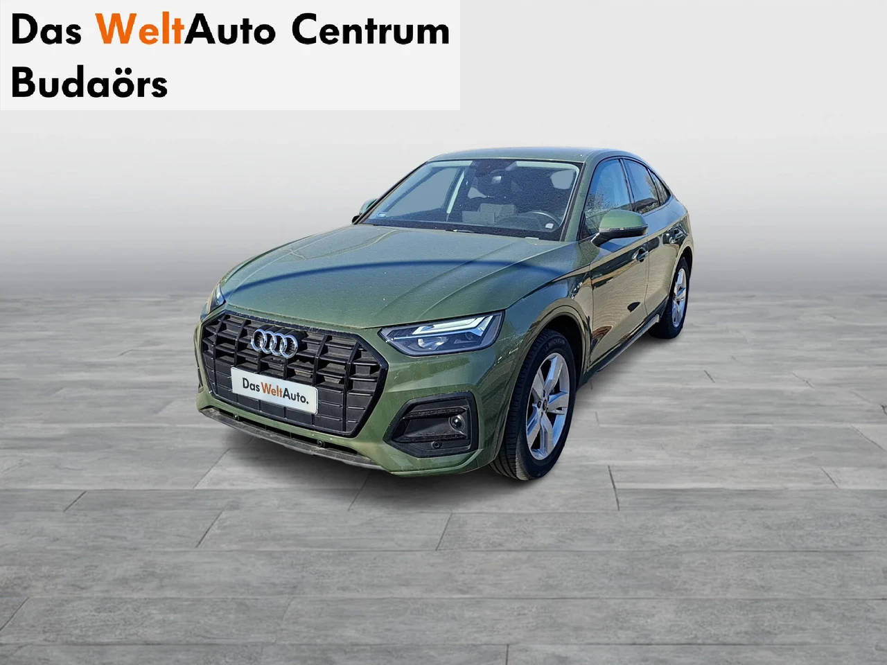 Audi Q5 2,0 TDI 120 kW Automatik Baujahr 2025, Distrikt-zöld metál, 26.640 km, Ungarn — Foto 1 | AMOTOR Audi Q5 2,0 TDI 120 kW Automatik Baujahr 2025, Distrikt-zöld metál, 26.640 km, Ungarn — Foto 1