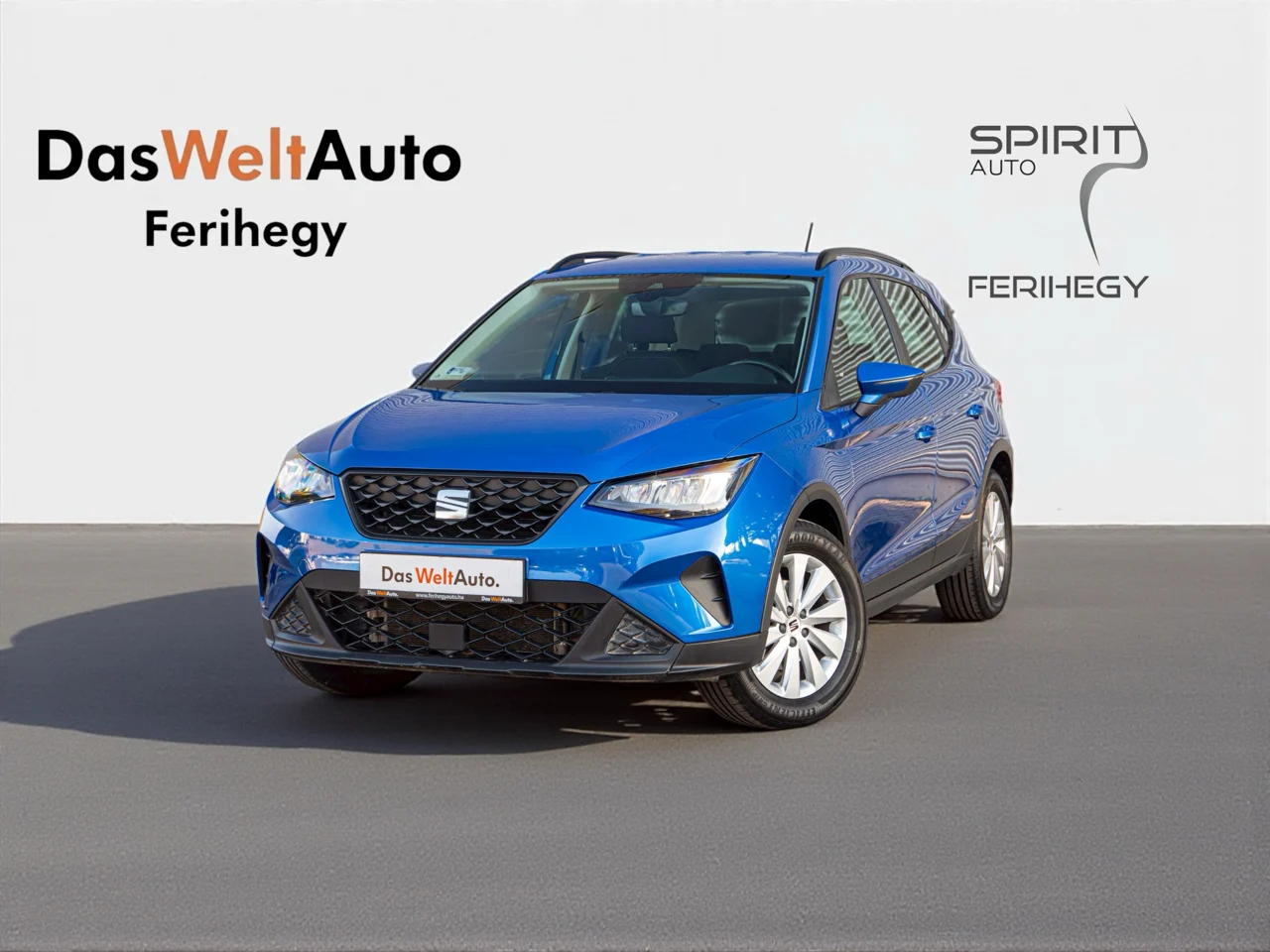 SEAT Arona 1,0 TSI 81 kW Baujahr 2023, blau, 46.859 km, Ungarn — Foto 1