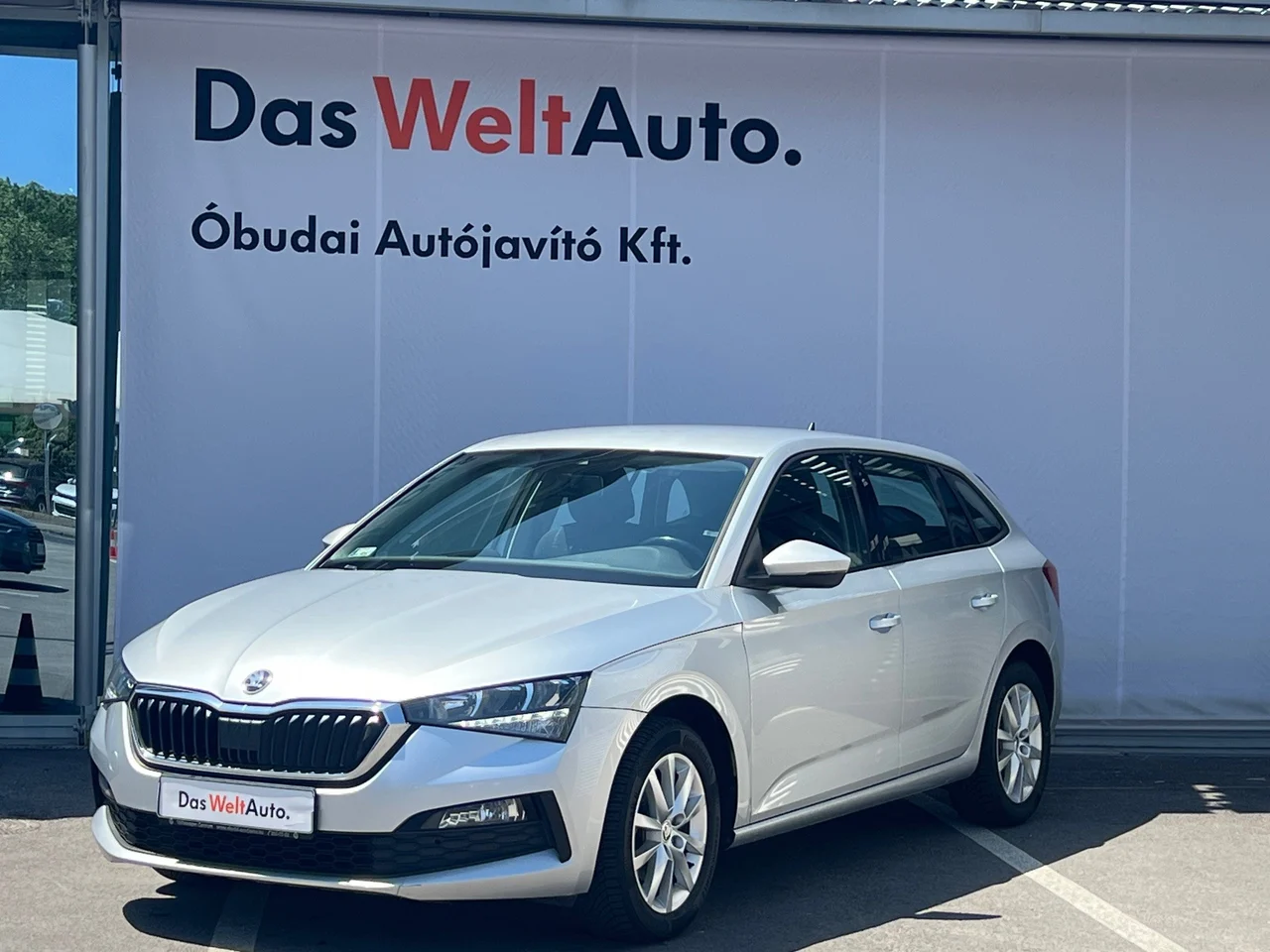 Skoda Scala 1,0 TSI 85 kW DSG Baujahr 2020, Ezüstszürke metál, 145.900 km, Ungarn — Foto 1