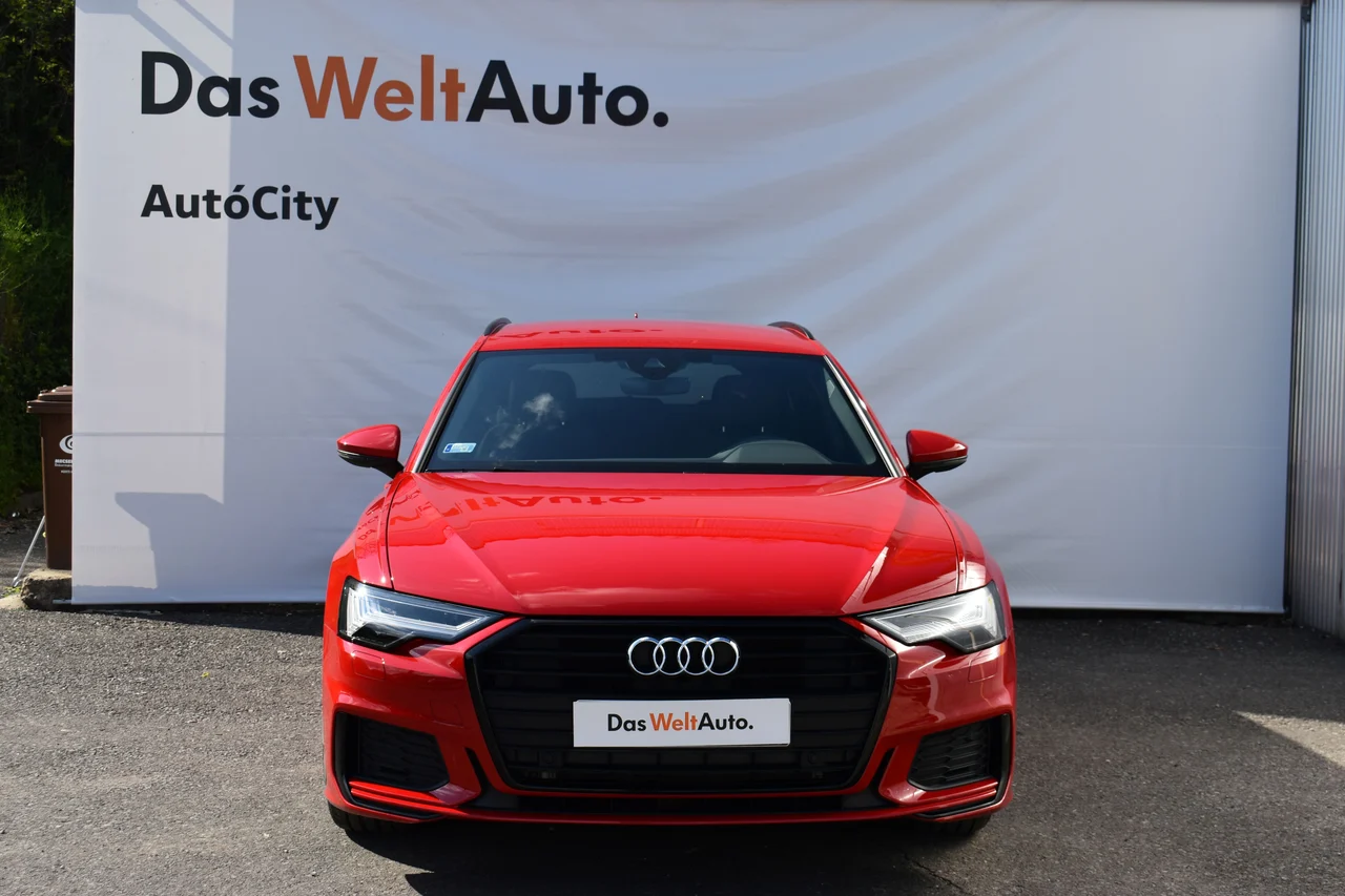 Audi A6 2,0 150 kW TDI Automatik Baujahr 2022, Tangóvörös metál, 16.985 km, Ungarn — Foto 1