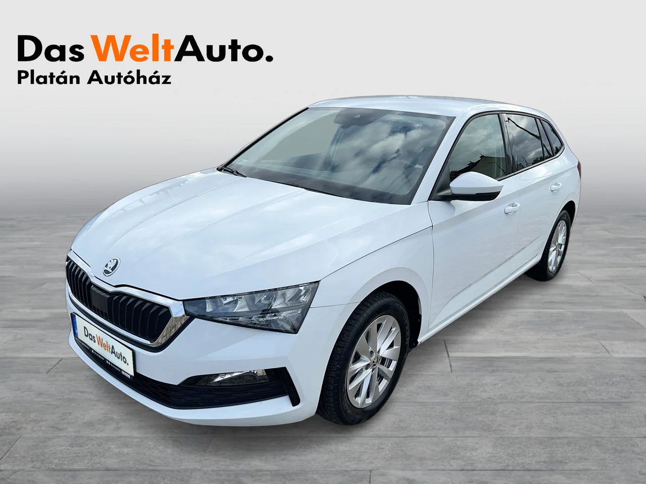 Skoda Scala 1,0 TSI 81 kW Baujahr 2023, Kristályfehér, 144.964 km, Ungarn — Foto 1 | AMOTOR Skoda Scala 1,0 TSI 81 kW Baujahr 2023, Kristályfehér, 144.964 km, Ungarn — Foto 1