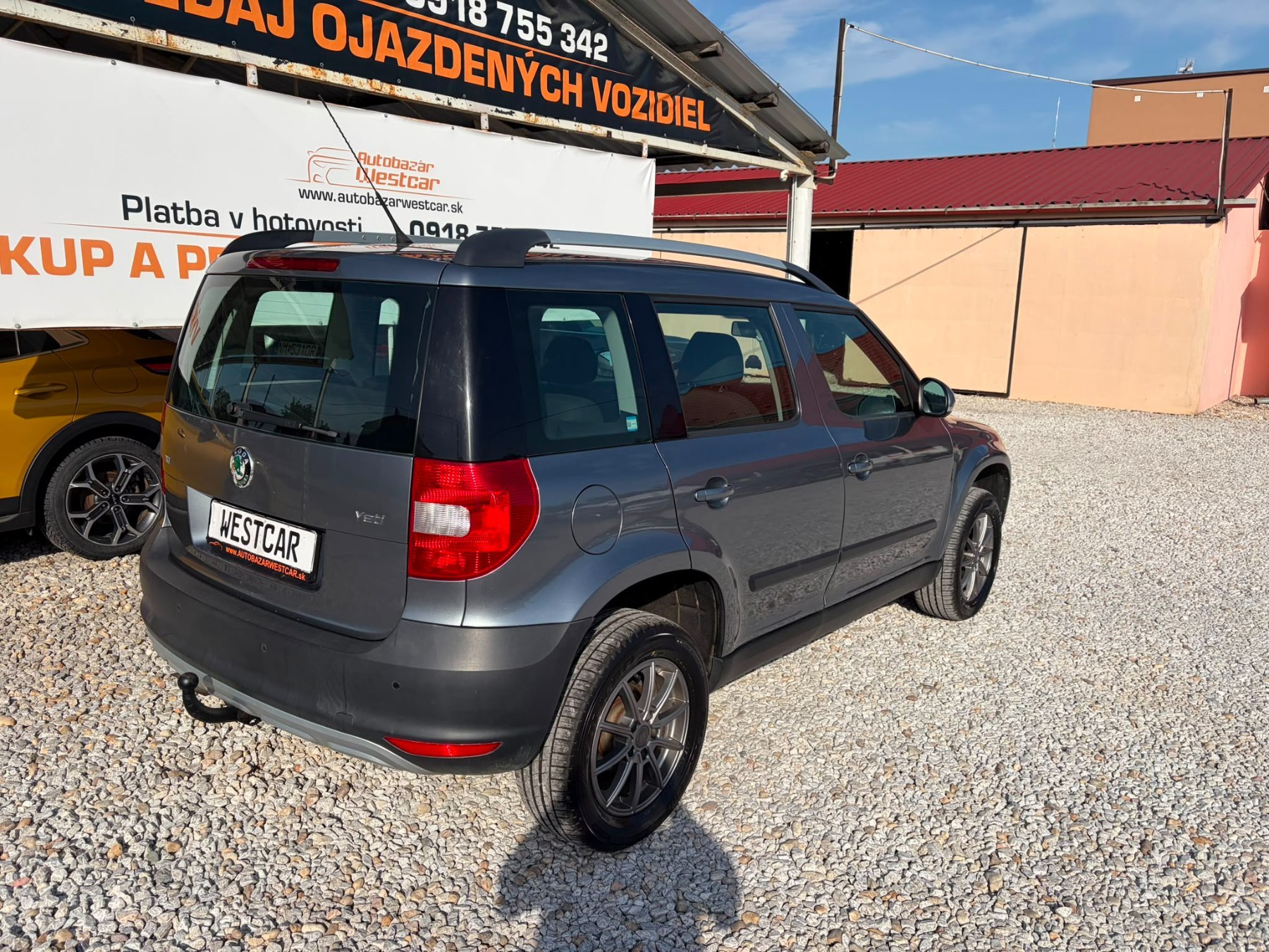 Škoda Yeti 2,0 TDI 81 kW Schaltgetriebe Baujahr 2011, 239.478 km, Slowakei — Foto 7 von 14