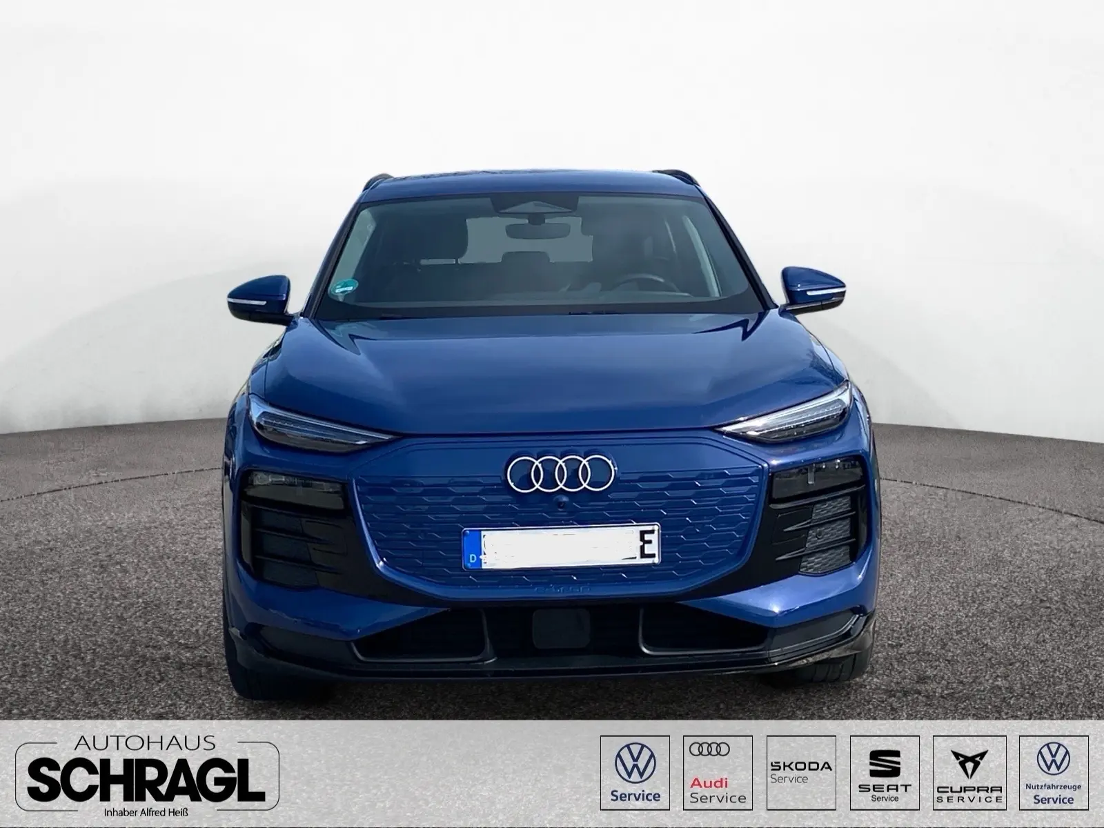 Audi Q6 4x4 285 kW Baujahr 2025, blau, 24.000 km, Deutschland — Foto 8 von 21