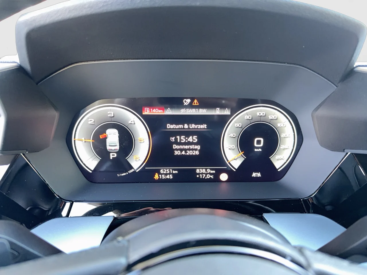 Audi A3 110 kW Automatik Baujahr 2025, M4 Distriktgrün Metallic, 6.222 km, Österreich — Foto 8 von 13