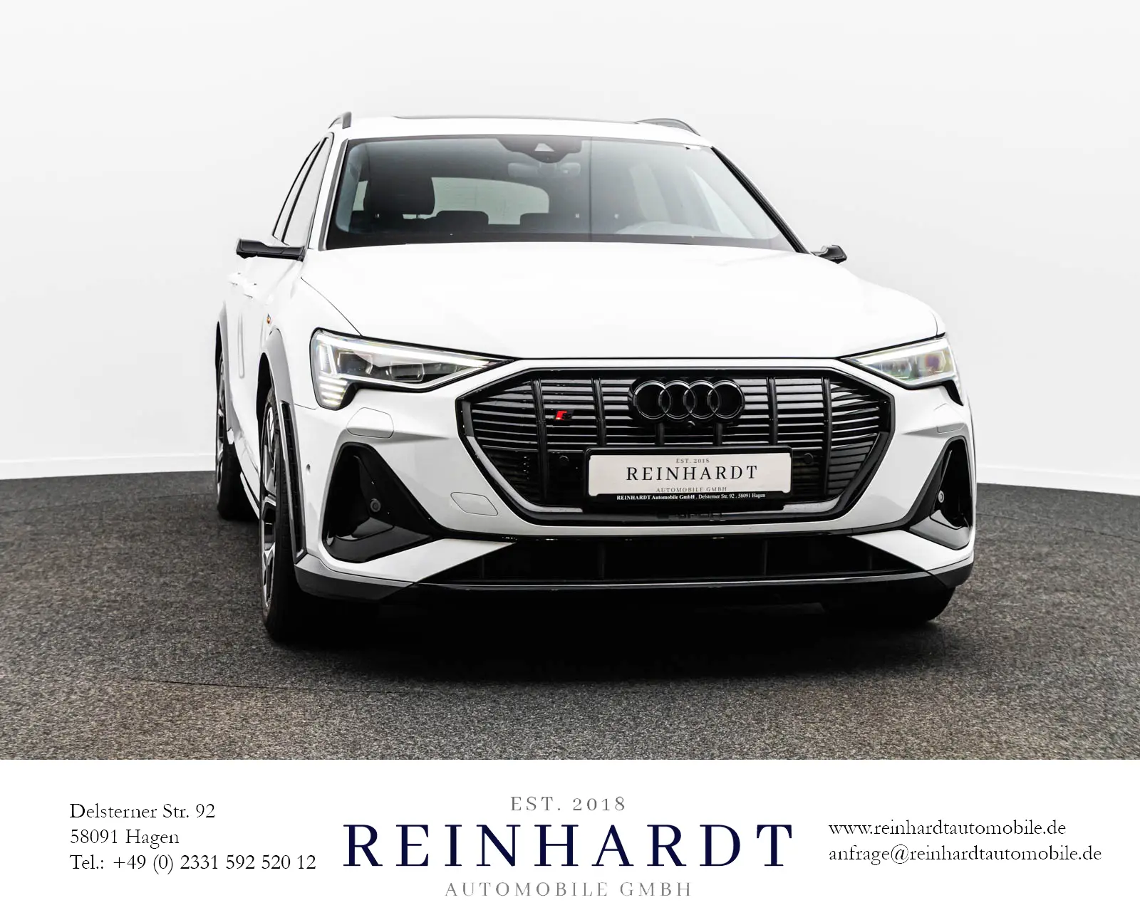 Audi E Tron 4x4 370 kW Automatik Baujahr 2023, weiß, 55.126 km, Deutschland — Foto 4 von 30