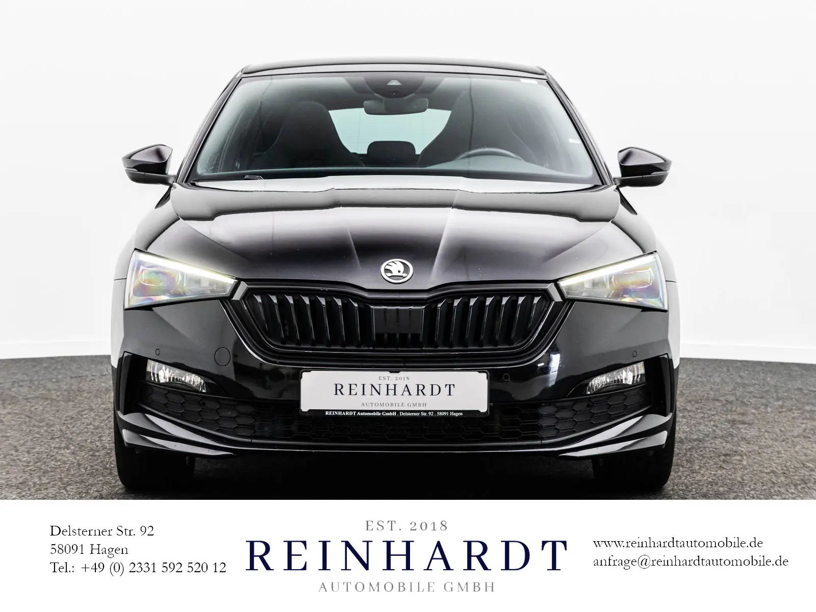 Škoda Scala 1,5 110 kW 1.5TSi Automatik Baujahr 2023, schwarz, 96.216 km, Deutschland — Foto 3 von 28