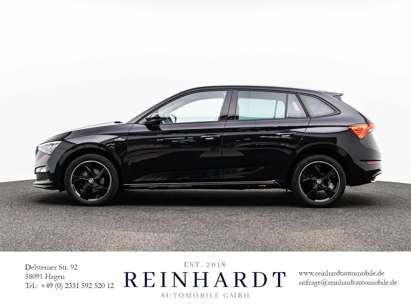 Škoda Scala 1,5 110 kW 1.5TSi Automatik Baujahr 2023, schwarz, 96.216 km, Deutschland — Foto 9 von 28