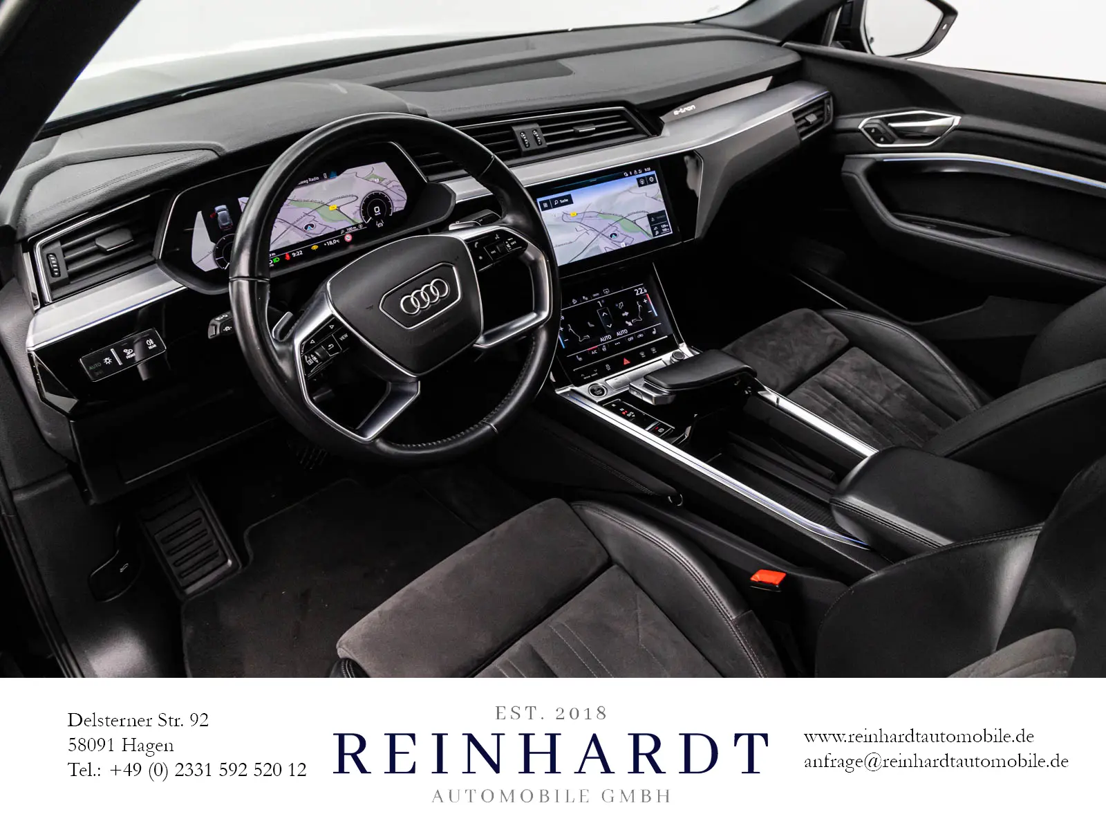 Audi E Tron 4x4 300 kW Automatik Baujahr 2021, schwarz, 87.268 km, Deutschland — Foto 14 von 29