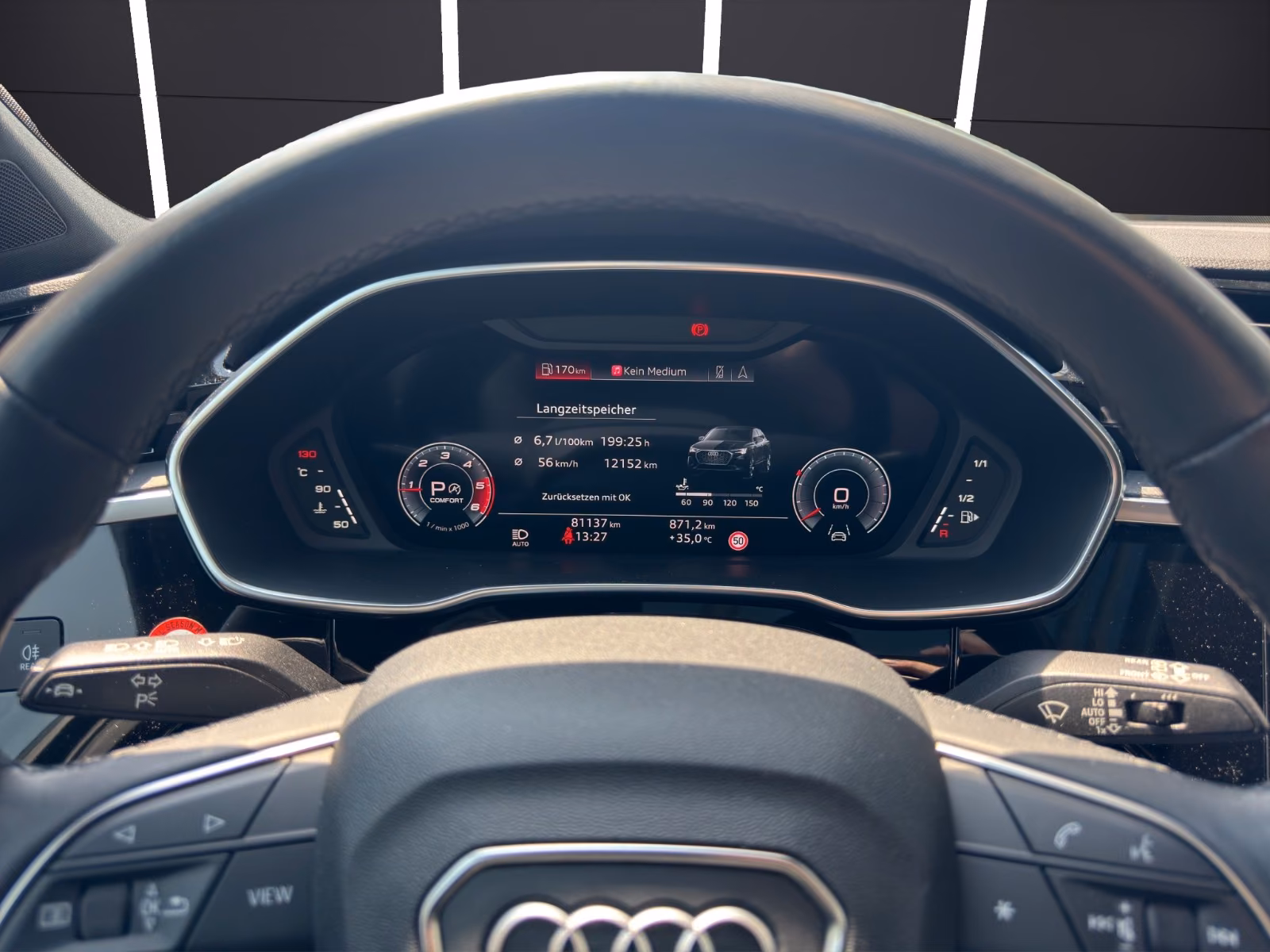 Audi q3 2,0 TDI 147 kW Automatik Baujahr 2022, 81.900 km, Deutschland — Foto 8 von 22