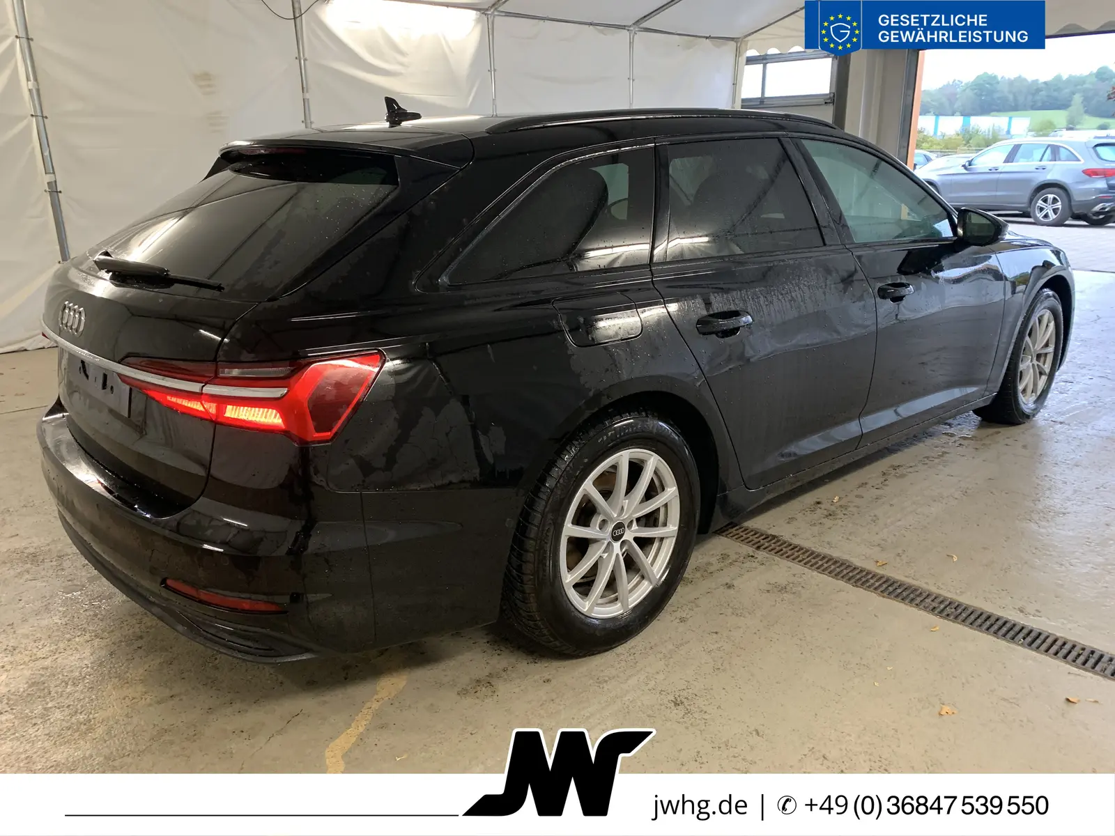 Audi A6 2,0 150 kW Automatik Baujahr 2024, schwarz, 62.040 km, Deutschland — Foto 4 von 16