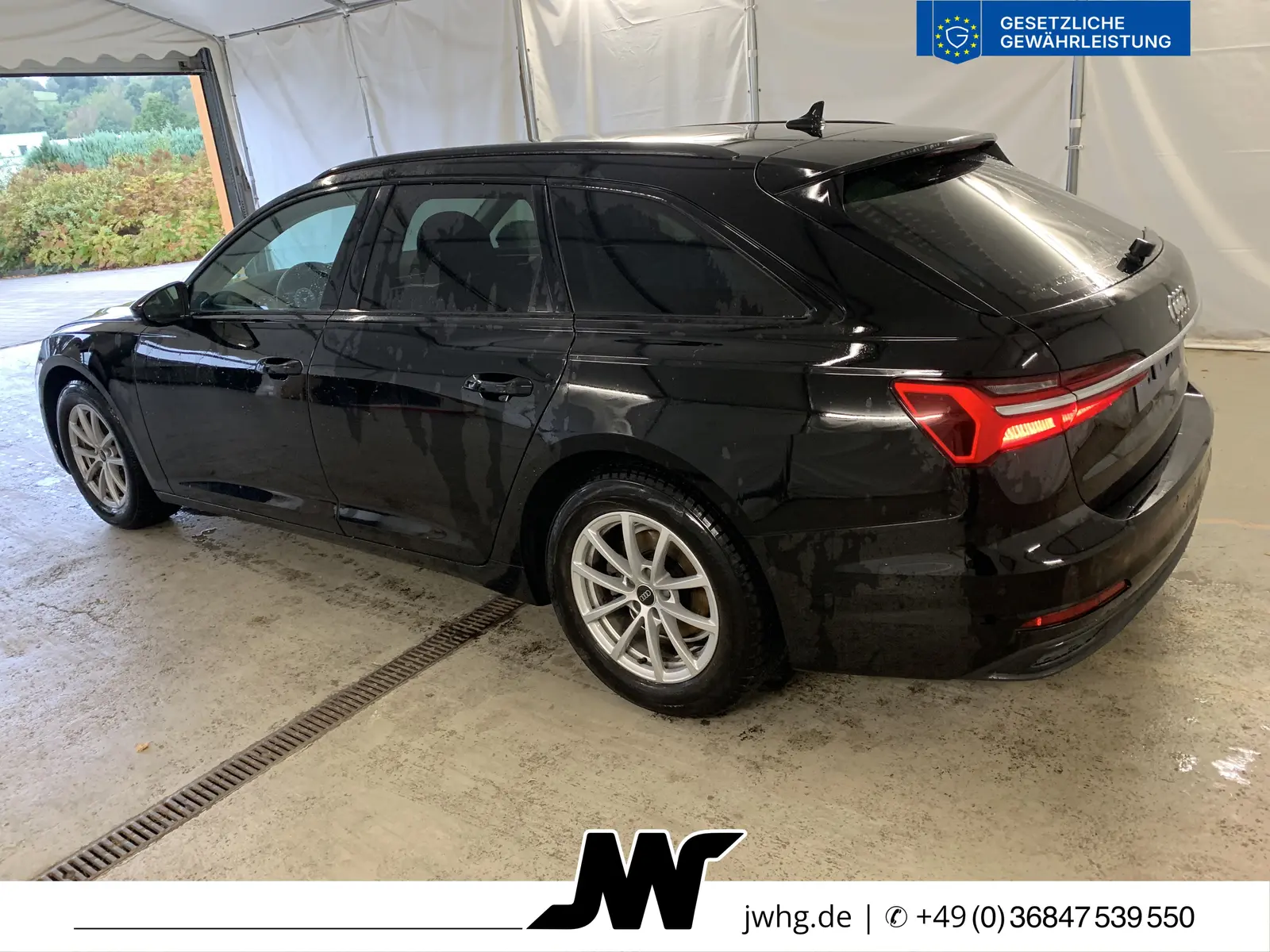 Audi A6 2,0 150 kW Automatik Baujahr 2024, schwarz, 62.040 km, Deutschland — Foto 7 von 16
